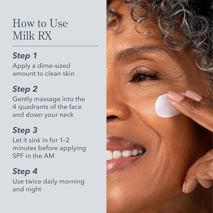 Beekman 1802 Milk RX Advanced Better Aging Collagen Face Cream Refill Pod – 4X Retinol Alternative Moisturizer with Goat Milk Exosomes & Polypeptide, 1.69 fl oz