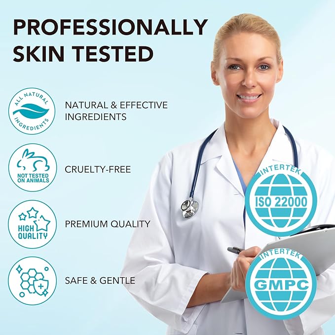 Skin Care - Skin Lightening & Bleaching Cream, Face Moisturizer with Vitamin C & Arbutin, Dark Spot Remover for Body & Intimate Areas, Underarm, Knees, Elbows, Inner Thigh, Private Parts- 1.7 Fl Oz