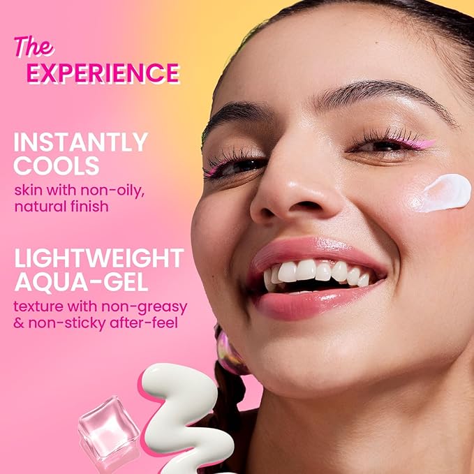 D & K Watermelon Cooling Sunscreen with SPF50+ PA++, UV Protection, 80g