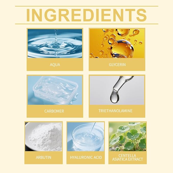 Arbutin Essence Toner with Hyaluronic Acid & Centella, Triple-Action Hydrating Formula to Improve Skin Tone and Soothe, for a Refreshed Look, 3.38 Fl Oz