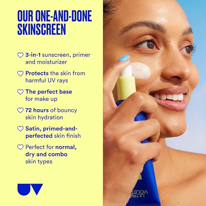Supreme Screen SPF 50 Skinscreen Facial Sunscreen Moisturizer and Primer, 1.76 oz