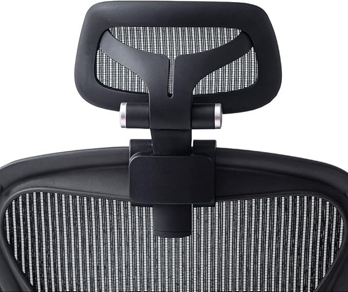 MingYi.office New Headrest for Herman Miller Classic and Remastered Aeron Office Chair Black/Graphite Headrest Only - Chair Not Included (for Classic Aeron)