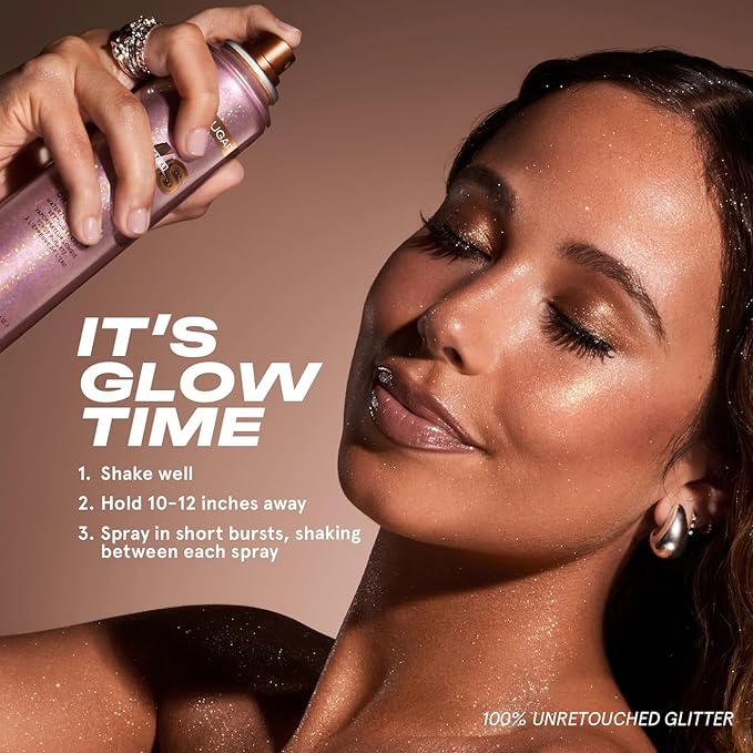 O/S P4trick St4rrr On 'Til Dawn Mattifying Sunscreen Makeup Setting Spray SPF 28 - Brown Sugar - Shimmer finish - Standard Size 3.4 oz/143 mL