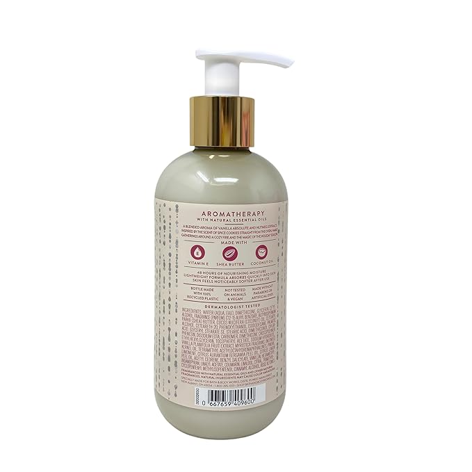 Bath & Body Works Aromatherapy Vanilla Nutmeg - Moisturizing Body Wash - Body Cream - Body Wash + Foam Bath - Body Lotion - Essential Oil Perfume Mist with a Natural Oats Soap
