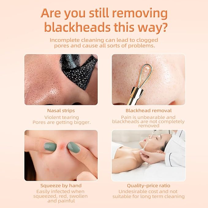 Skin Scrubber Face Scraper Tool Blackhead Remover Tool Pore Cleaner Scraper Facial Deep Cleansing Tool，Suitable for Both Men and Women
