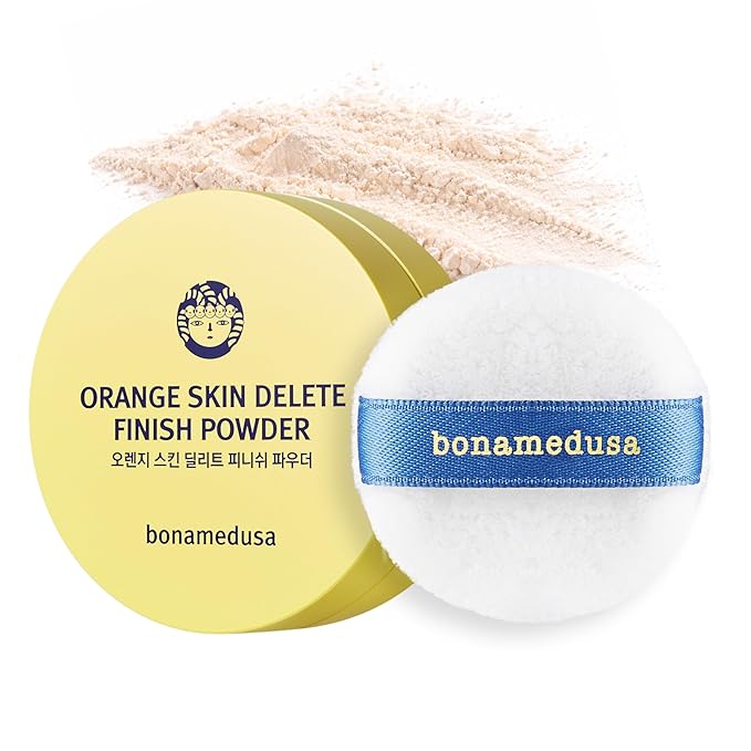 Orange Skin Delete Finish Powder Korean Makeup 11g 0.39 oz