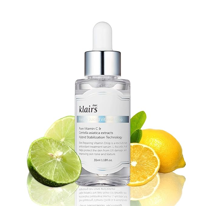 DearKlairs 1Million-Seller Basic Set, Toner, Vitamin Drop Serum, Skin Hydration, Perfect Simple Korean Skincare Routine