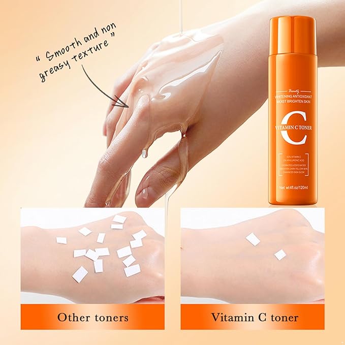 Refreshing Facial Water & Hydrating Toner - Daily Soothing Skin Care for Women Vitamin C One Size