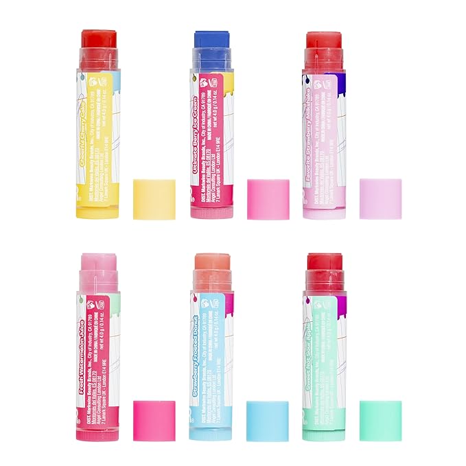 Lip Smacker Mash Tin, Back to School - Moisturizing, Soothing (Pack of 2)