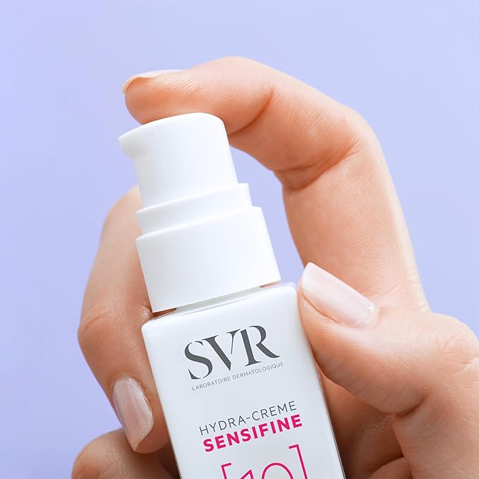 SVR Sensifine Hydra Face Cream. Moisturizing Soothing Care For Normal To Dry Dehydrated Skin. Fragrance Free Moisturizer With 96% Ingredients Of Natural Origin. 24hr Comfort And Hydration, 1.3 Fl.oz.