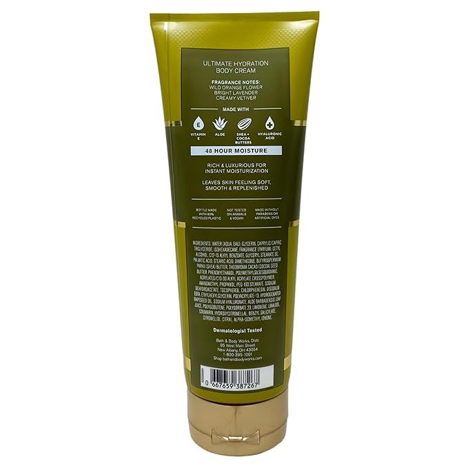 Bath & Body Works Free As A Flower Fine Fragrance Mist, Ultimate Hydration Body Cream and Body Wash with a Creamy Rose Bar Soap - Full Size
