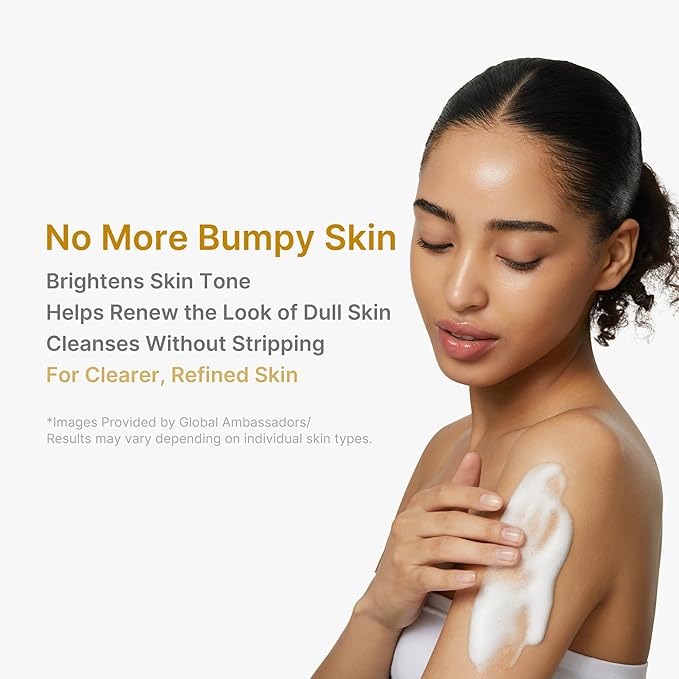 medicube Kojic Acid Body Wash & Prep Duo: Kojic Acid Turmeric Toner Pads and Turmeric Body Wash | Simple Cleanse & Swipe Routine for Glowing-Looking Body Skin