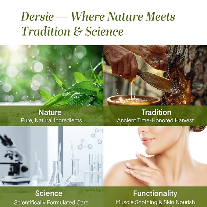 (Pack of 2) Dersie Frankincense Balm, Total 8 oz | Soothes Muscles & Joints, Supports Skin Renewal & Nourishment – All Natural Balm for Muscle, Joint & Foot Discomfort, Infused with Frankincense Oil