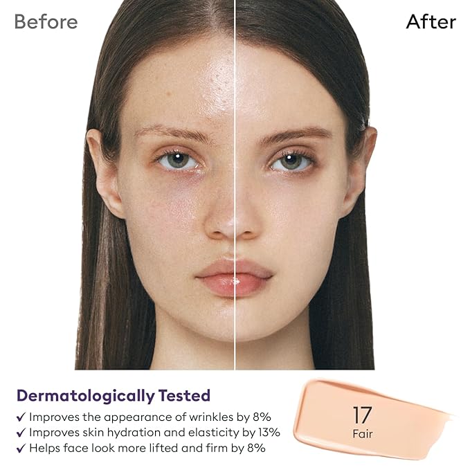 MISSHA M PERFECT COVER SERUM BB CREAM No.17 Fair- Fair with Cool Undertone, Skin Tint, Tinted Moisturizer, Skin Care Foundation Makeup, Korean Makeup,1.18 Fl oz