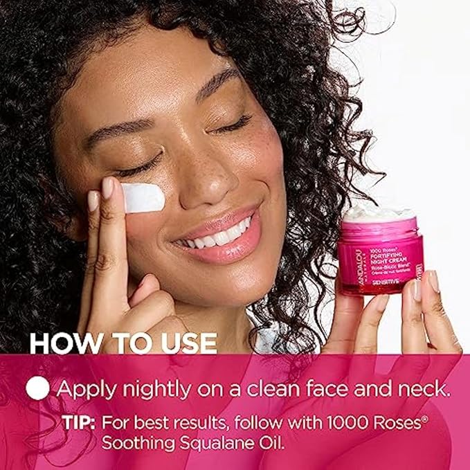Andalou Naturals Cream Fortifying Night, 1.7 oz