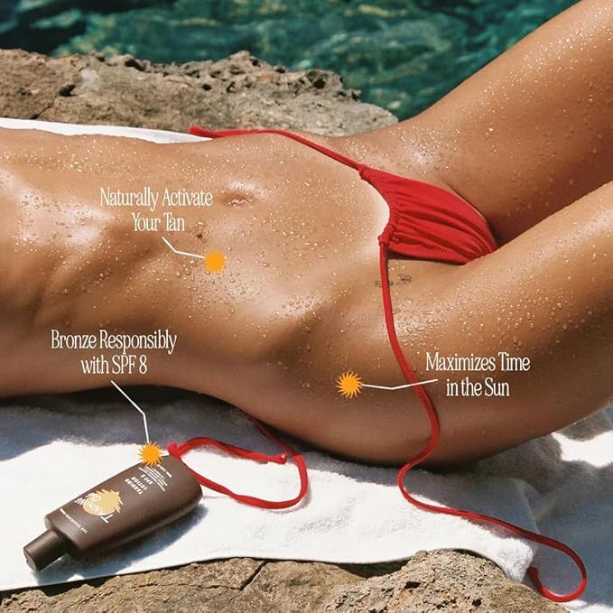 Tanning Club Sun-Kissed Essentials – SPF 6, 8 & 15 Hydrating Tanning Lotion and Oil Set with Botanical Oils, Carrot, Aloe & Shea Butter – 80-Minute Water & Sweat Resistant for a Natural Golden Glow