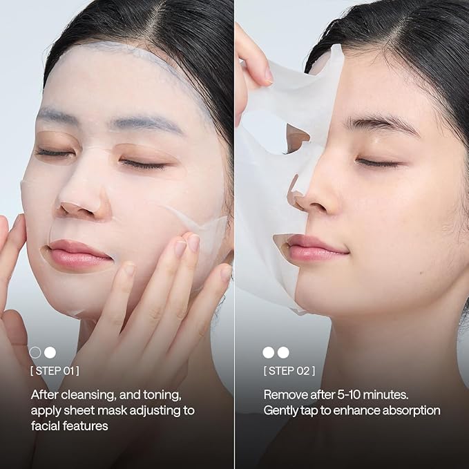 Mediheal Derma 365 Daily Mask [PDRN] 30 Sheets - Hyaluronic Acid for Deep Moisturization & Squalane for Restoring Skin Barrier, Korean Face Mask for Pore Care & Glow Skin