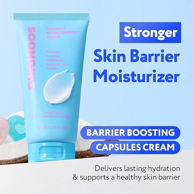 Gentle Exfoliating & Barrier Duo - Hydro Barrier Cream + Toner Pad
