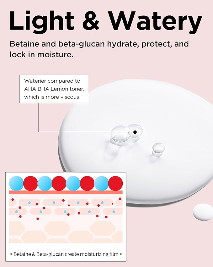 TOCOBO Vita Berry Pore Toner – Korean Vegan Alcohol-Free Face Toner with Hibiscus, Niacinamide & Vita Berry Water for Pore Tightening - Oil Balancing & Gentle Exfoliation, 5.07 fl.oz.