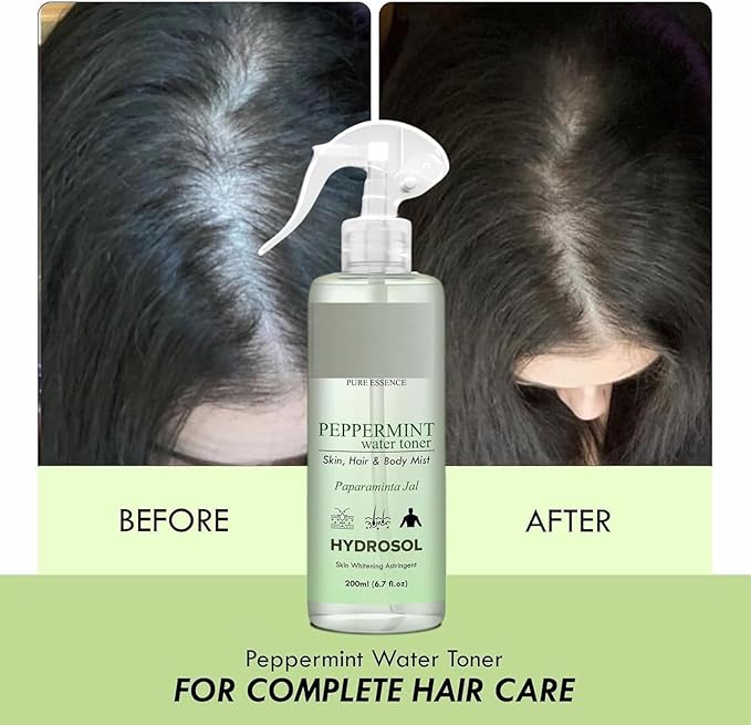 SE Refreshing Peppermint Water/Toner/Mist/Hydrosol Balances & Revitalizes 200ml