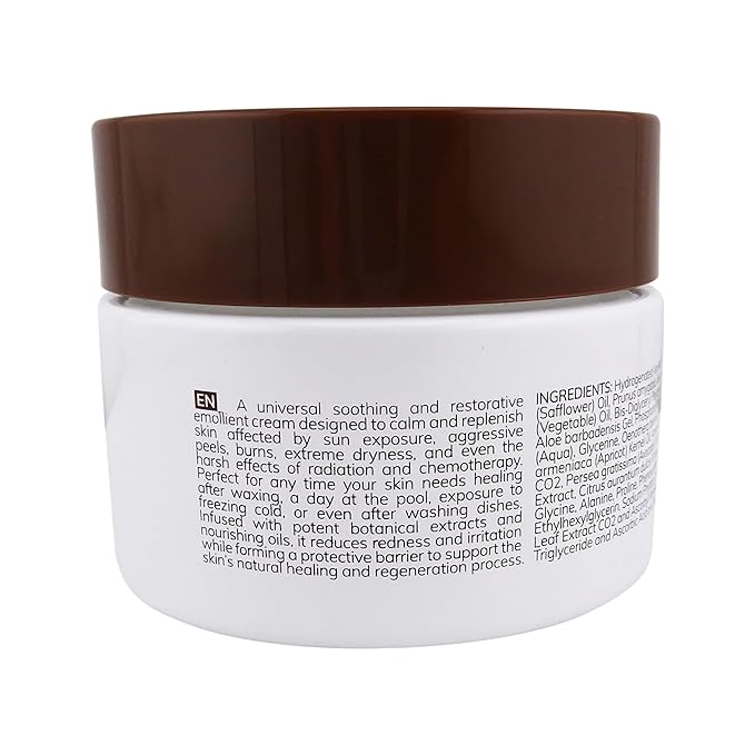 Waxness Kaz The Balm Soothing Skin Recovery Balm for Post Wax Care & Dry Skin 1.69 fl oz (50 ml) – Professional Skin Care – Made in USA