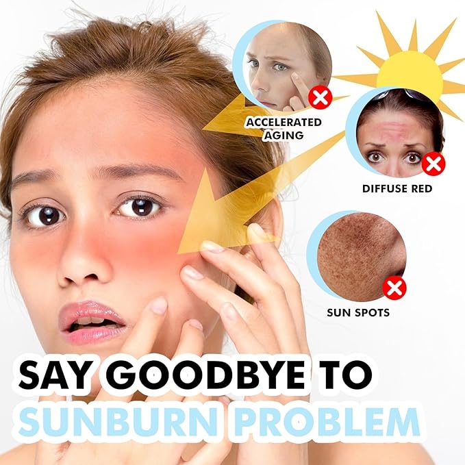 Nourishing & Protective Sunscreen Stick - Hydrating, Firming, and Long-Lasting UVA/UVB Protection for All Skin Types(2PCS)