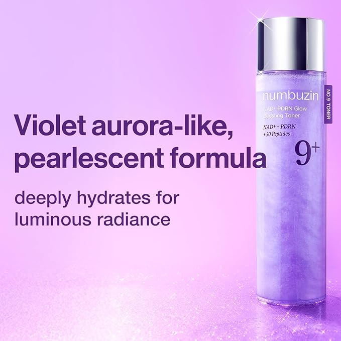numbuzin No.9 Voluming Duo Set Korean Skin Care | Retinol, Peptides, Salmon PDRN, NAD | Firming, Dark Circles, Fine Lines, Elasticity