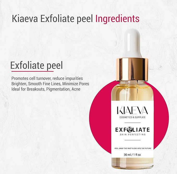 80% Gentle Peeling Exfoliant and Smoothing Daily Toner for More Even-Looking Skin Tone, Unit Net Fl. 1oz / 30ml