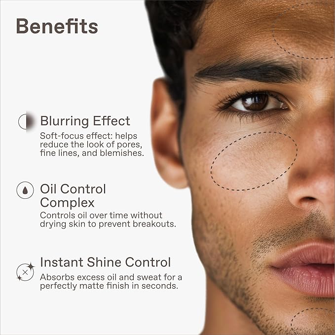 Skin Performance Routine, Super Clean Face Mist, Under Eye Gel, & Mattifying Milk Anti Shine Matte Spray for Men & Women