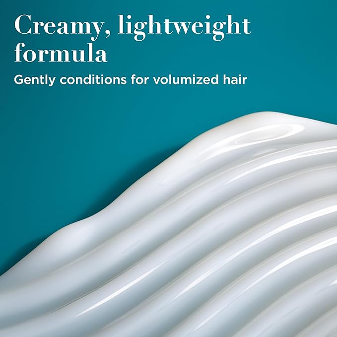 OGX Thick & Full + Biotin & Collagen Volumizing Conditioner, Nutrient-Infused Conditioner + Vitamin B7 Biotin Gives Hair Volume & Body for 72+ Hours, Sulfate-Free Surfactants, 25.4 fl. oz