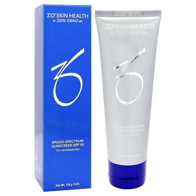 Broad Spectrum Suncreen SPF 50 by ZO Skin Health for Unisex - 4 oz Sunscreen
