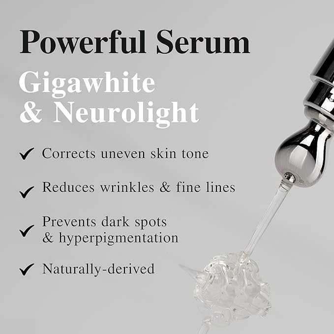 BARULAB Galvanic Dark Spot Serum Auto Depuffing Lifting Eye Cream - Deeply Penetrates Corrects Uneven Skin Tone Hyperpigmentation Dark Circles Fine Lines Wrinkles Puffiness Korean Skincare