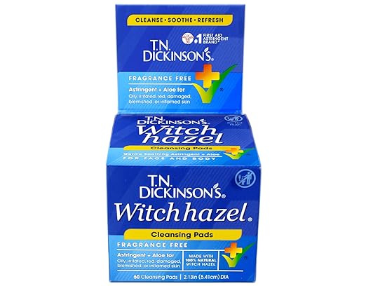 T.N. Dickinson: Witch Hazel Cleansing Pads