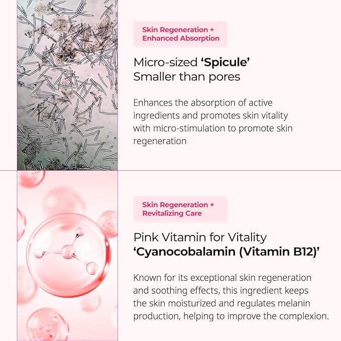 Dr.Melaxin Cemenrete Cyano Pink Spicule Cream with Calcium, Vitamin B12 for under eyes skin, Dark Circles, Fine Lines, Puffiness&Eye Bags Cream, 1.69 fl. oz.