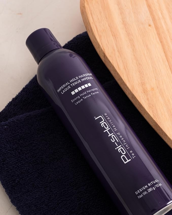 Pai Shau - Imperial Hold Hairspray, Extra Strong Hold Hairspray for Long Lasting Style, Fast Drying Hair Spray with Shine and Humidity Protection (10 Fl Oz)