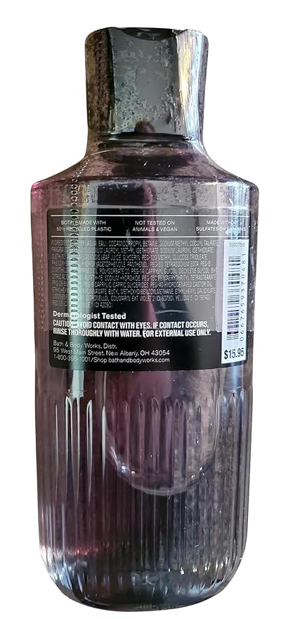 Bath & Body Works Men's Graphite Ultimate Hydration Body Cream and 3-in-1 Face, Hair, Body Gel Wash 2 Piece Set