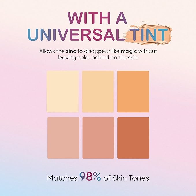 Babe Shade Kids Tinted Mineral Sunscreen for Face with SPF 30 - Non-Nano Zinc, Reef Safe, Travel Size Water Resistant & Hypoallergenic Skin Care Formula for All Types of Skin Tone - Pack 3
