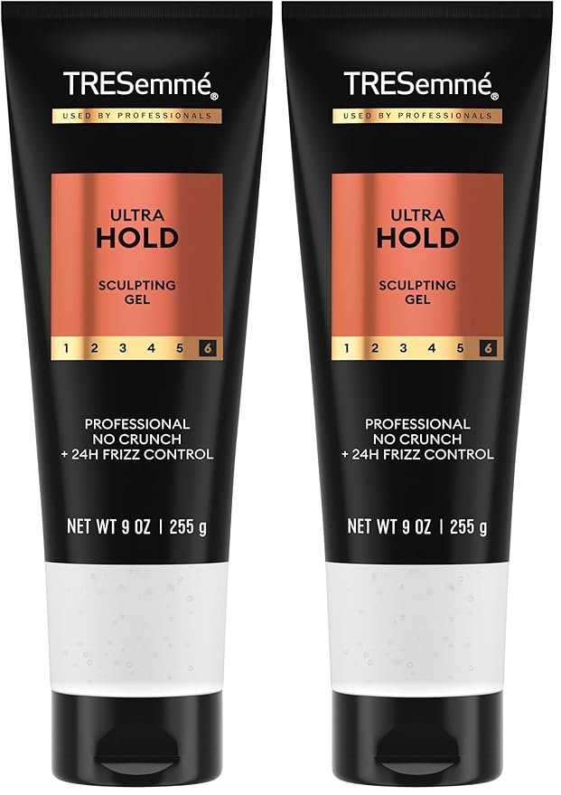 TRESemmé Gel Ultra Hold for 24H Frizz Control, with Pro Lock Technology, 9 oz (Pack of 2)