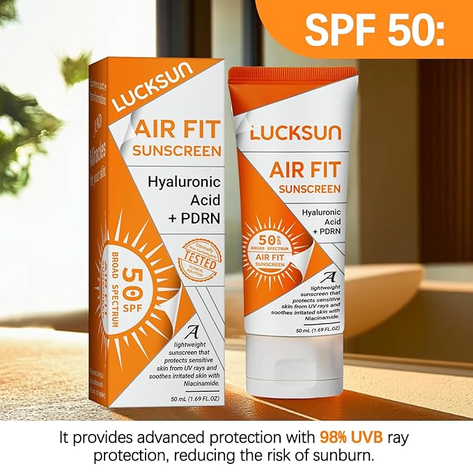 Sunscreen SPF 50 PA++++ (2 Pack) – Lightweight, Vegan Sunblock for Face & Body with Hydrating & Soothing Botanical Extracts, 1.69 fl oz Each
