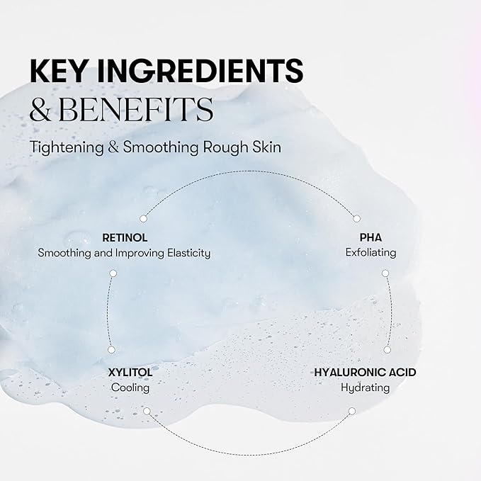 VT COSMETICS Smooth Skin Pack (100 Sheets), Toner Pads with Retinol, Cooling & Hydrating, Gently Exfoliating, Skin Tightening, Quick Makeup Prep, Korean Skincare (7.40 oz.)