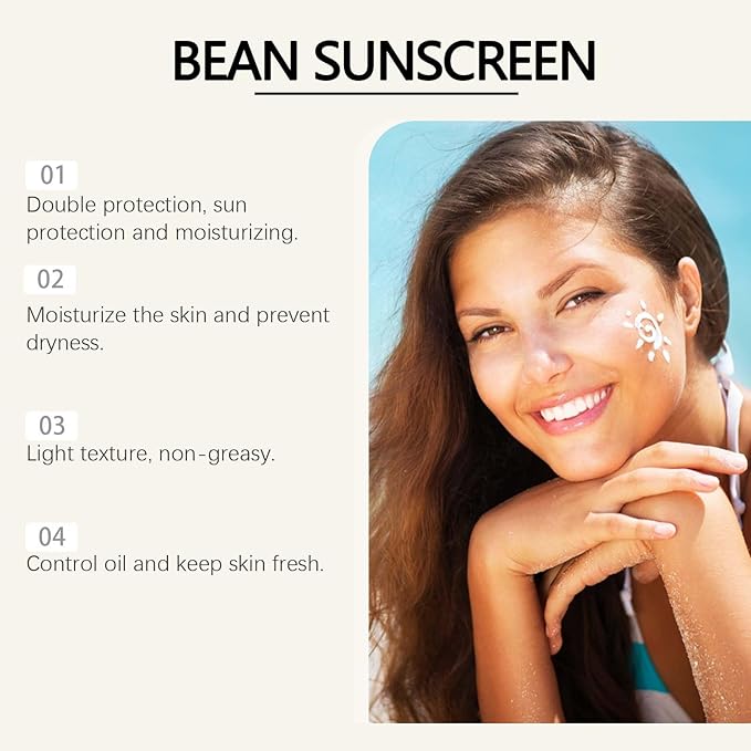 Sunscreen for Women, Women Sunscreen Lotion SPF 50 Sun Screen Protector Under Makeup Cream Sweat-Proof Moisturizing
