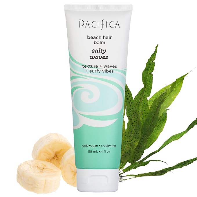 Pacifica, Beach Hair Balm Salty Waves 4 Ounces, 4 Fl Oz