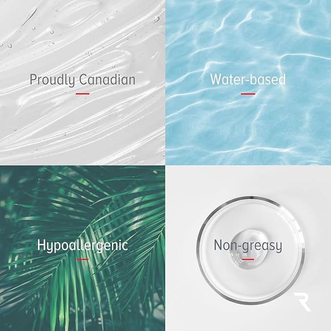 Age-Defying Microcurrent Conductive Gel with Hyaluronic Acid & Niacinamide (Vitamine B3), 8.45 fl oz - Long-Lasting, Non-Greasy, Hypoallergenic - 2 Bottles + Applicator, 8.45 fl oz / 250mL
