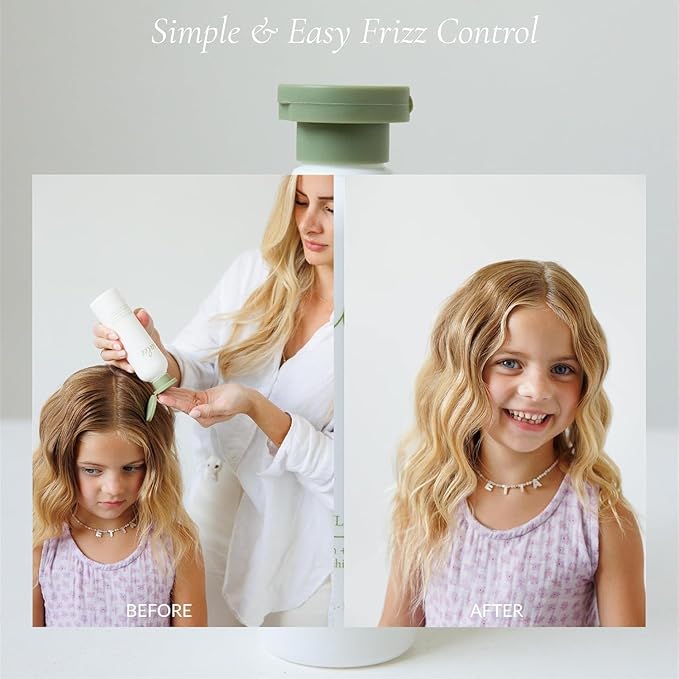 SALEE. - Hair Styling Cream & Wax Stick Duo Travel Size For Women & Kids | Anti-Frizz Leave-In Smoothing Cream & Wax Flyway Tamer Wand for All Hair Types