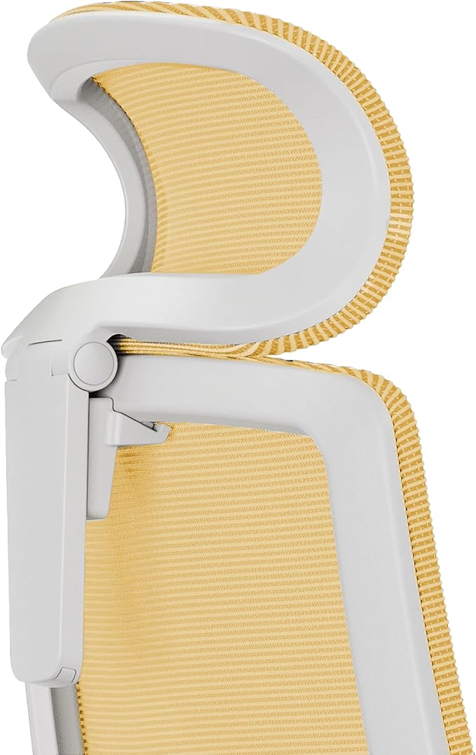 Branch Adjustable Ergonomic PRO Headrest Attachment - Only Compatible Ergonomic Chair PRO - Experience Optimal Comfort and Support - Spark