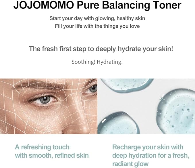 Pure Balancing Toner, 150ml – Gentle K-Beauty Facial Toner for Hydration and Makeup prep. Soothes, refreshes, and purifies Skin.