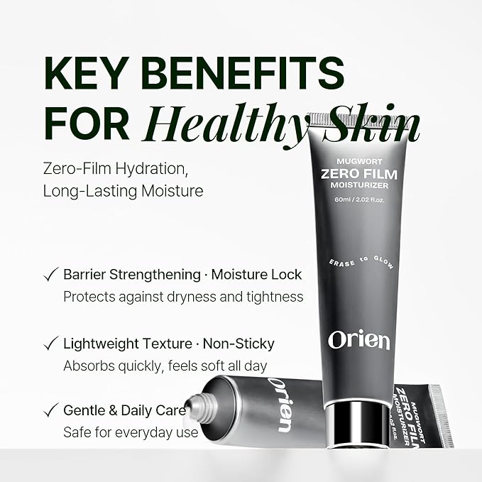 Mugwort Zero Film Moisturizer 60ml Niacinamide 2% panthenol glycerin adenosine