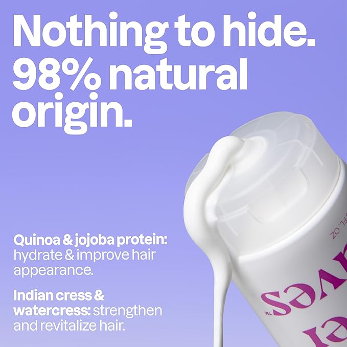 ATTITUDE Moisture Rich Hair Conditioner, For Dry and Damaged Hair, Naturally Derived Ingredients, Vegan Detangler, Dermatologiocally Tested, Quinoa and Jojoba, 8 Fl Oz