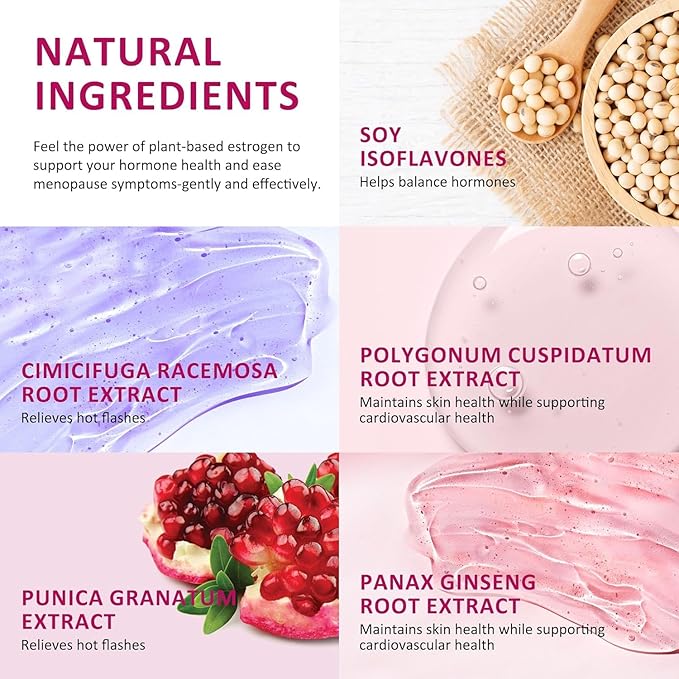 Vigority Menopause Comfort & Radiance Duo – Face Revitalizing Cream & Botanical Estrogen Comfort Cream – Daily Care for Mature Skin Hydration, Firmness & Overall Comfort During Midlife