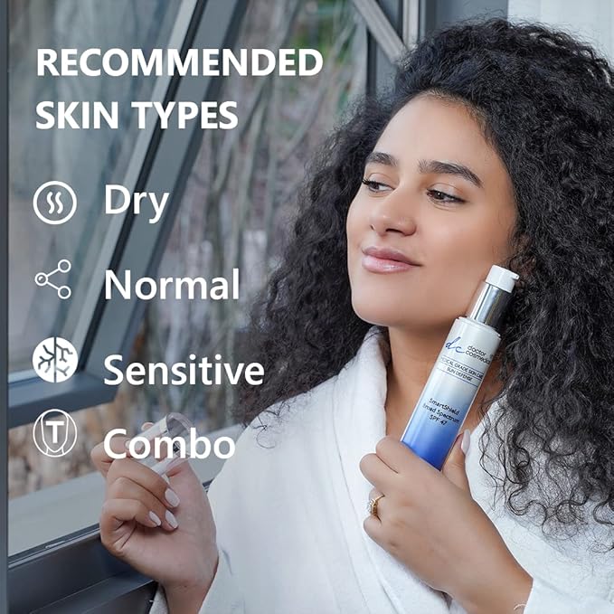 Face Sunscreen Cream | Smart Shield Spectrum SPF 47 | Facial Sunscreen Cream for Combo, Dry, Normal and Sensitive Skin | Professional Grade Botanical Sunscreen SPF 47 | 4.9 Oz / 139g